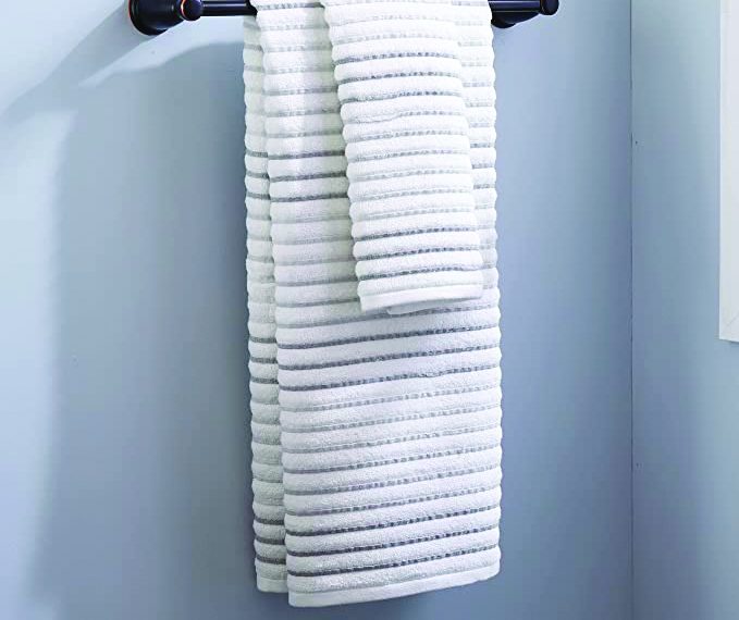 SKL home tie dye stripe bath towel